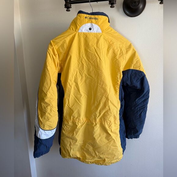 Columbia Women’s Yellow Double Lined 2 Coats in 1, Warm Snow Ski Jacket, Large - Picture 6 of 14
